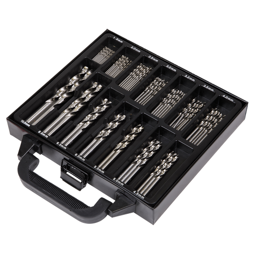 Sealey HSS Fully Ground Drill Bit Set 99 Piece