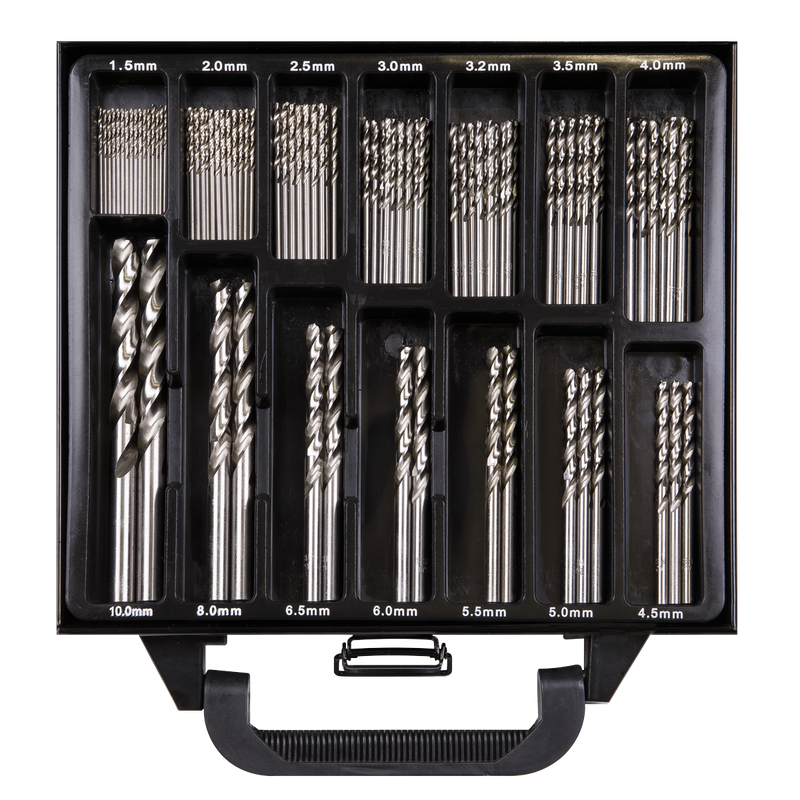 Sealey HSS Fully Ground Drill Bit Set 99 Piece