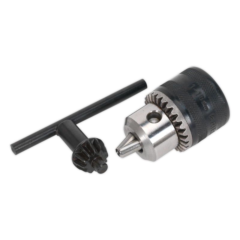 Sealey Drill Chuck 10mm 3/8"-24UNF Key Type DC001