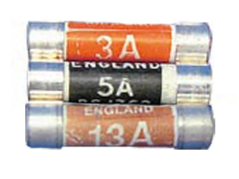 Dencon BS1362 Fuses 3/5/13 Amp x 9 103513 - 103513