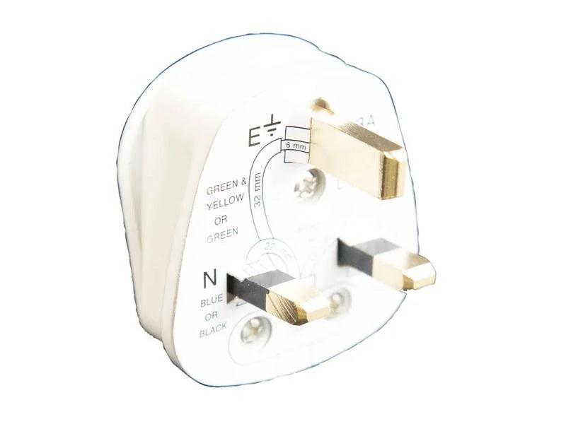 Dencon Fused Plug 13 Amp BS1363 1689NB - 1689NB