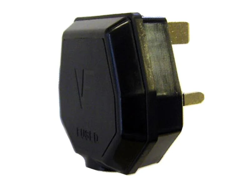 Dencon BS1363/A Black Plug 13 Amp 1709 - 1709