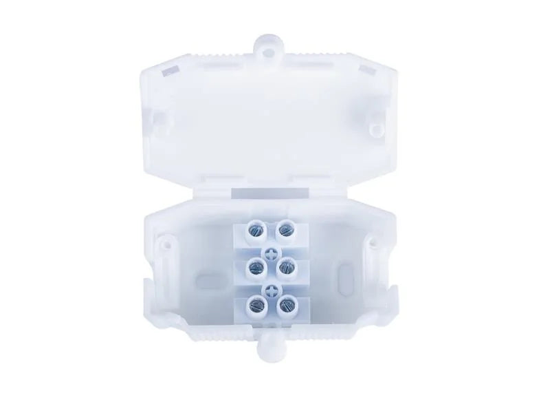 Dencon Connector Box 3 Pole White 1926WNB - 1926WNB