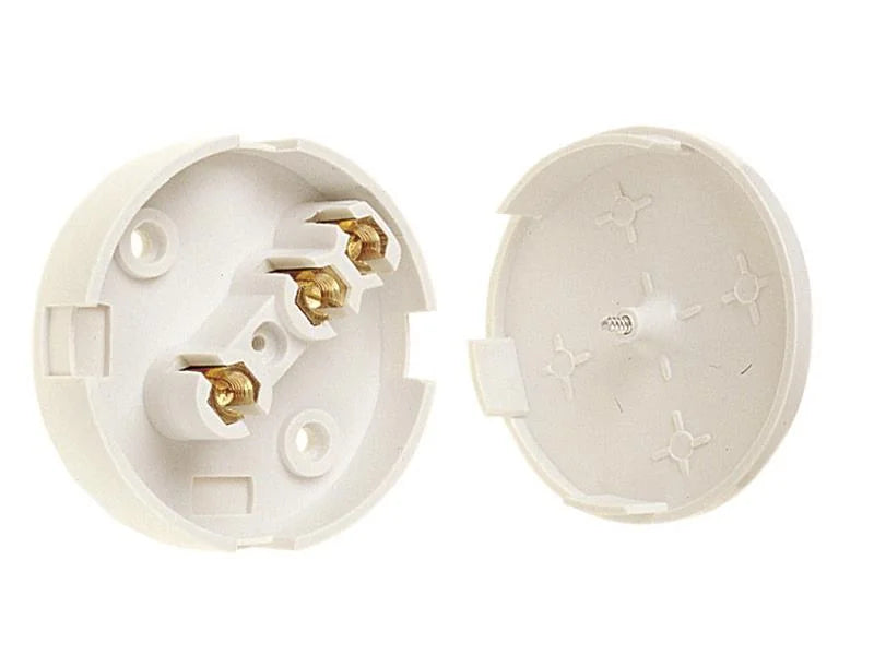 Dencon Junction Box 30 Amp White 4044NB - 4044WNB