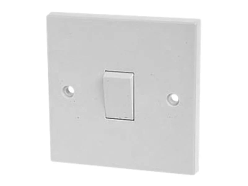 Dencon 1 Gang Plate Switch 1W 4401NB - 4401NB