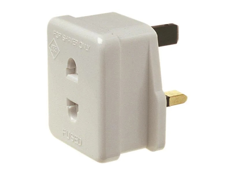 Dencon Shaver Adaptor 13A Fused - 6025NB