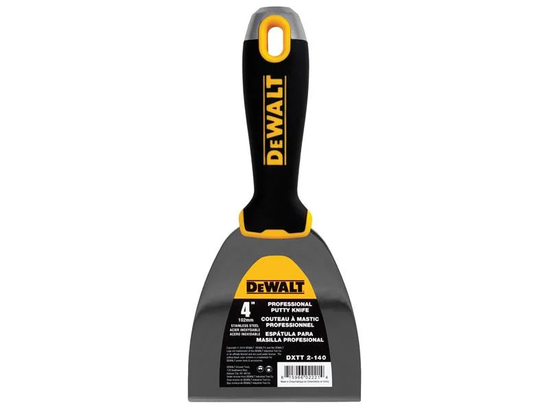 DEWALT Drywall Hammer End Jointing/Filling Knife 100mm (4in) - EU2-140
