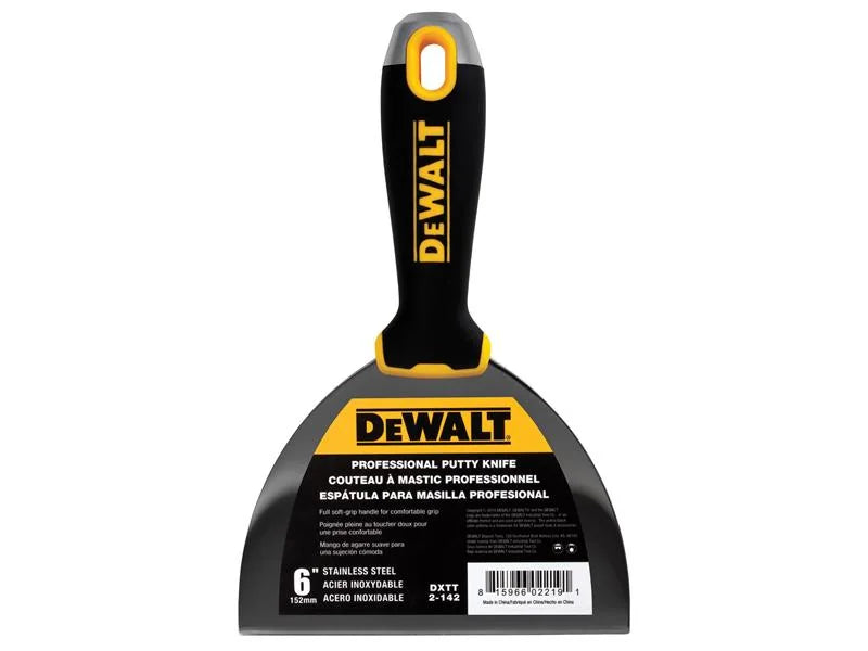 DEWALT Drywall Hammer End Jointing/Filling Knife 150mm (6in) - EU2-142
