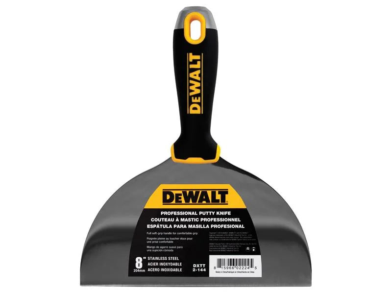 DEWALT Drywall Hammer End Jointing/Filling Knife 200mm (8in) - EU2-144