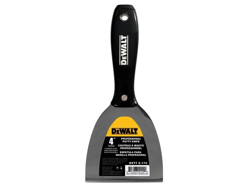 DEWALT Drywall Jointing/Filling Knife 100mm (4in) - EU2-170