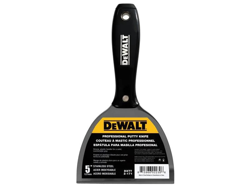 DEWALT Drywall Jointing/Filling Knife 125mm (5in) - EU2-171