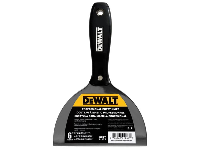 DEWALT Drywall Jointing/Filling Knife 150mm (6in) - EU2-172
