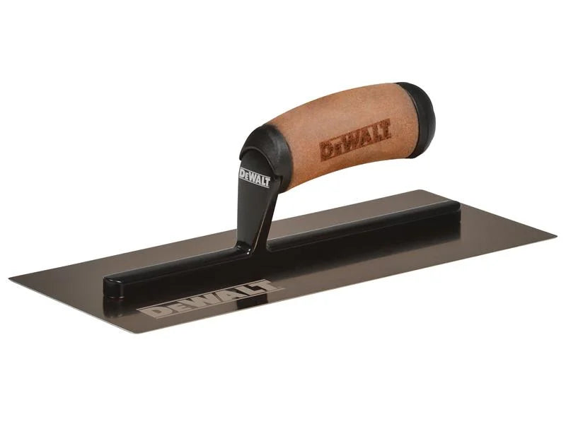 DEWALT Drywall Gold Stainless Steel Finishing Trowel 11.5in - EU2-960