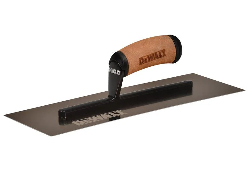 DEWALT Drywall Curved Gold Stainless Steel Finishing Trowel 14in - EU2-972
