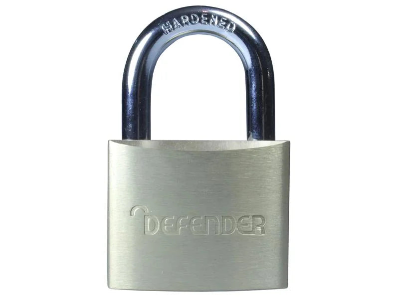 DEFENDER Brass Padlock Quad Pack 40mm - DFBP4Q