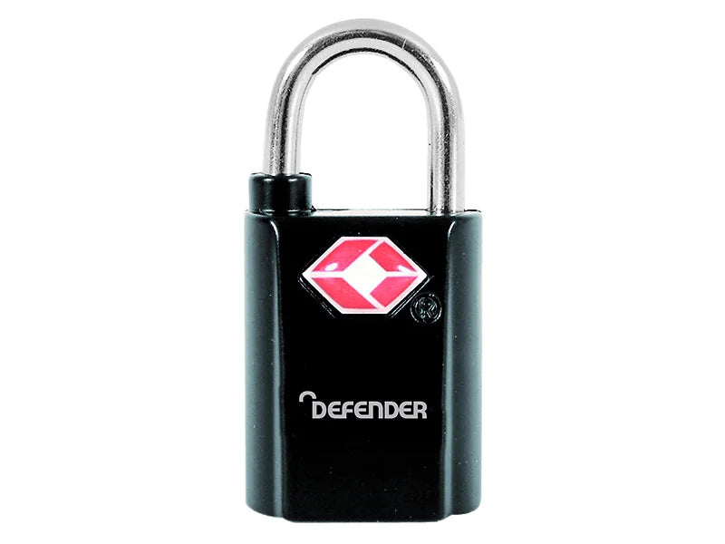DEFENDER TSA Approved Padlock 20mm x 2 DFTSA20T - DFTSA20T