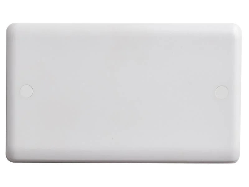 Deta Vimark Blanking Plate 2-Gang - VC1201