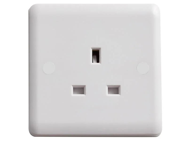 Deta Vimark Unswitched Socket 1-Gang 13A - VC1206