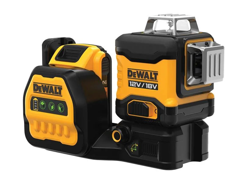 DEWALT Power Tools DCE089 D1G18 3 x 360° Green Multi-Line Laser 12/18V 1 x 2.0Ah