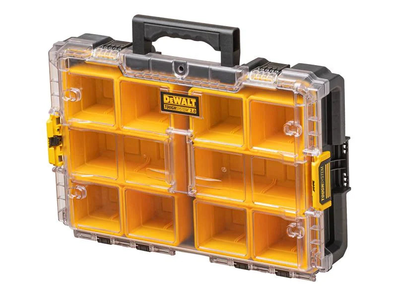 DEWALT Power Tools DS100 TOUGHSYSTEM™ 2.0 Toolbox with Clear Lid - DWST83394-1