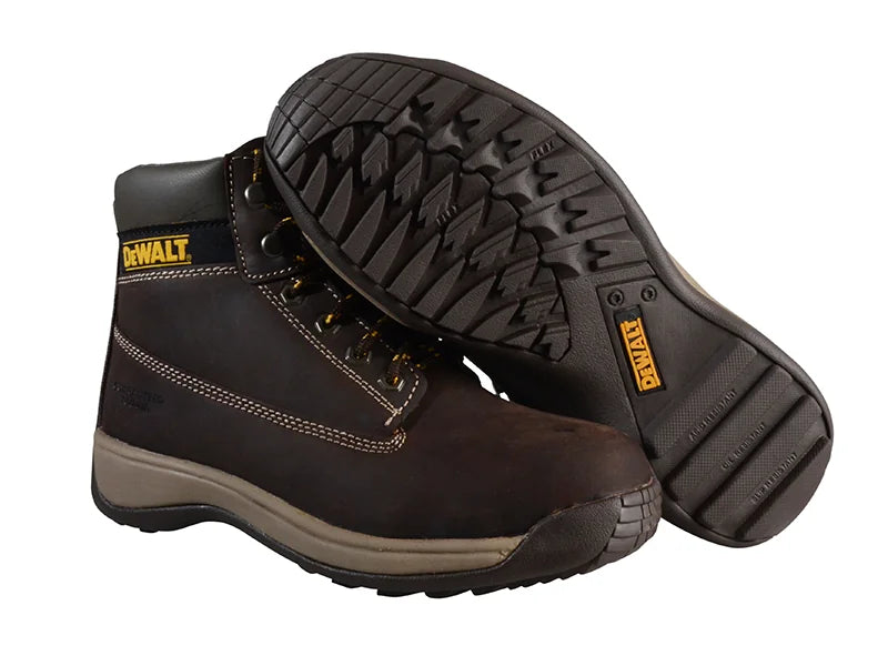 DEWALT Power Tools Apprentice Hiker Nubuck Boots Brown UK 6 EUR 39 - DEWAPPREN6B
