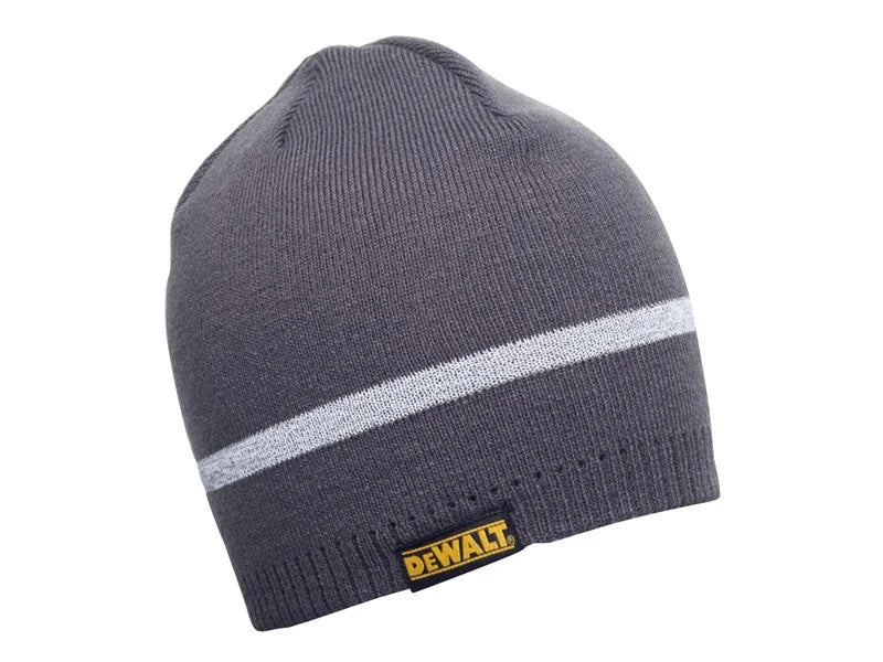 DEWALT Power Tools Knitted Beanie Hat - Grey - BEANIE HAT