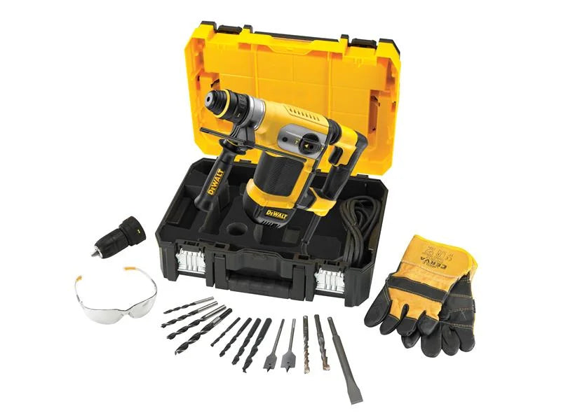 DEWALT Power Tools D25417KT 4kg SDS Plus Combination Hammer 1000W 110V