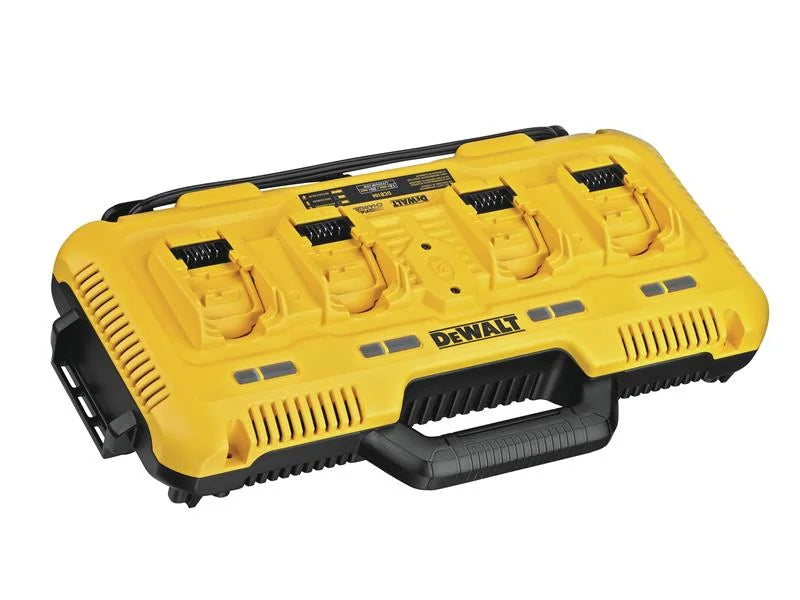 DEWALT Power Tools DCB104 XR Multi-Voltage 4-Port Charger 240V - DCB104-GB
