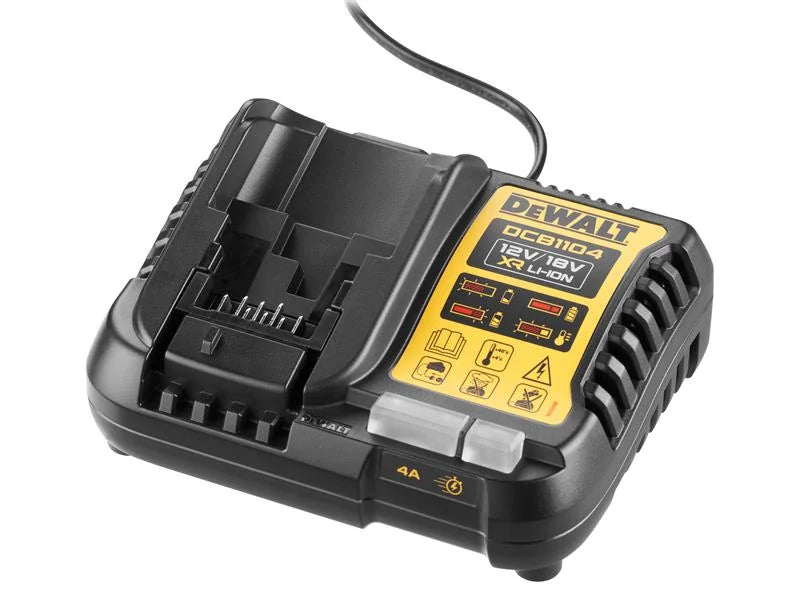 DEWALT Power Tools DCB1104 Multi-Voltage Charger 12-18V Li-ion - DCB1104-GB