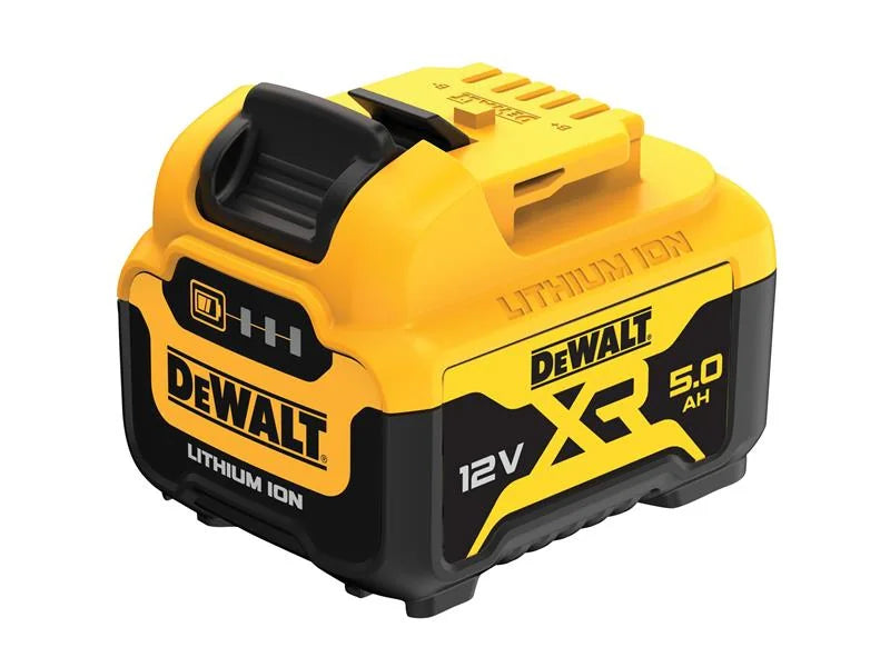 DEWALT Power Tools DCB126 XR Slide Battery Pack 12V 5.0Ah Li-ion - DCB126-XJ