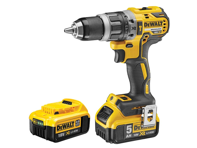 DEWALT Power Tools DCD796P2 XR Brushless Combi Drill 18V 2 x 5.0Ah Li-ion