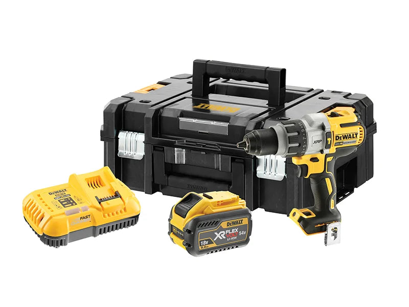 DEWALT Power Tools DCD996X1 XR Brushless Combi Drill 18V 1 x 9.0/3.0Ah FlexVolt