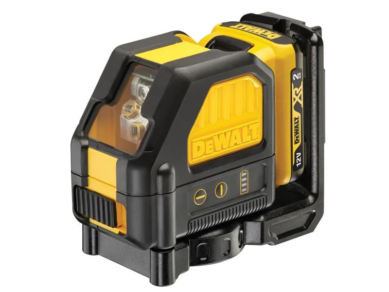 DEWALT Power Tools DCE088D1R Self-Levelling Red Cross Line Laser 12V 1 x 2.0Ah