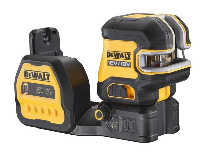 DEWALT Power Tools DCE825NG18 Spot & Cross Green Laser 12/18V Bare Unit