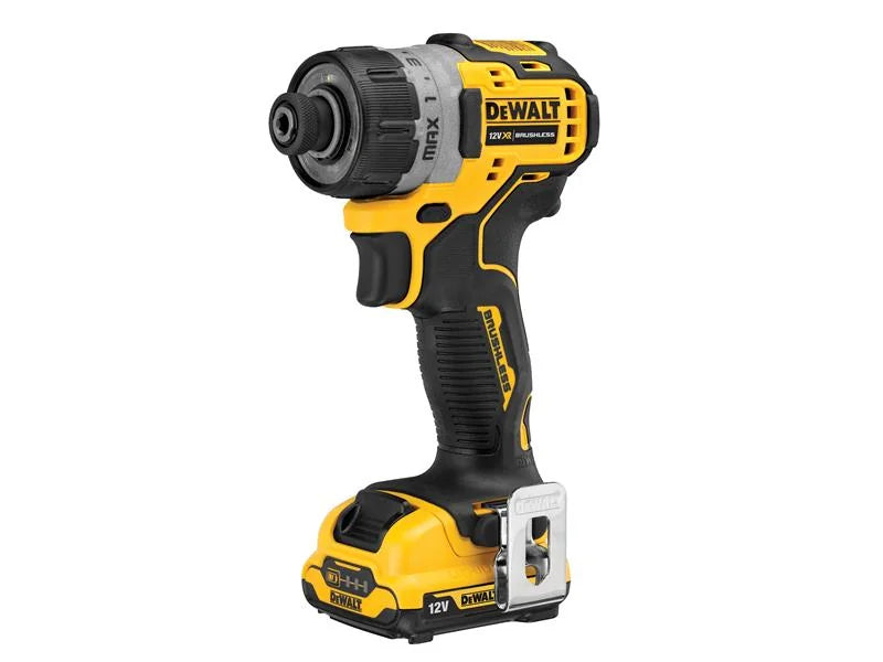 DEWALT Power Tools DCF601D2 XR Brushless Sub-Compact Screwdriver 12V 2 x 2.0Ah