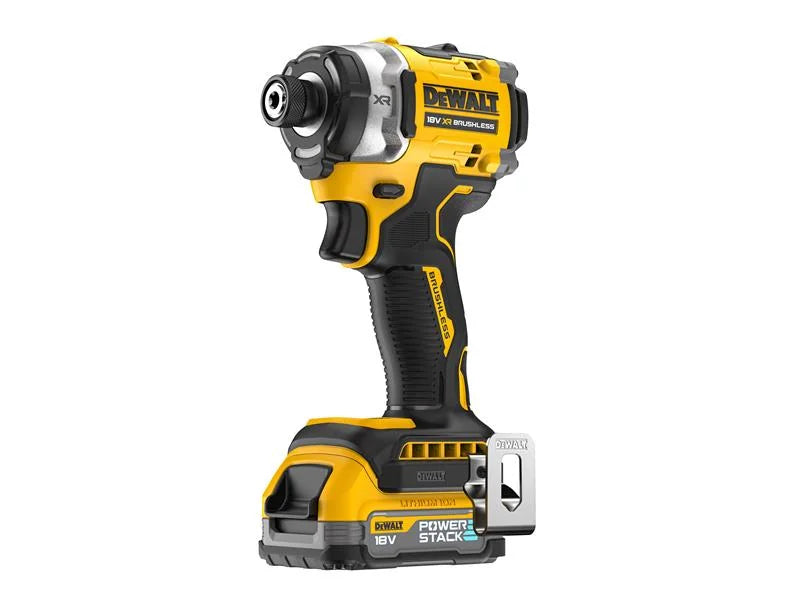DEWALT Power Tools DCF860 E2T XR BL Impact Driver 18V 2 x 1.7Ah POWERSTACK™