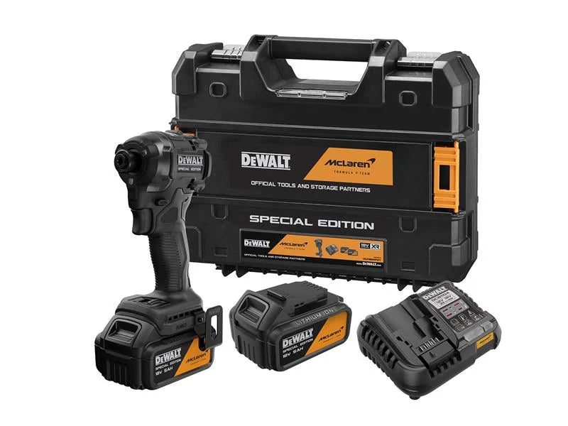 DEWALT Power Tools DCF86MP2T McLaren F1 Impact Driver 18V 2 x 5.0Ah Li-ion