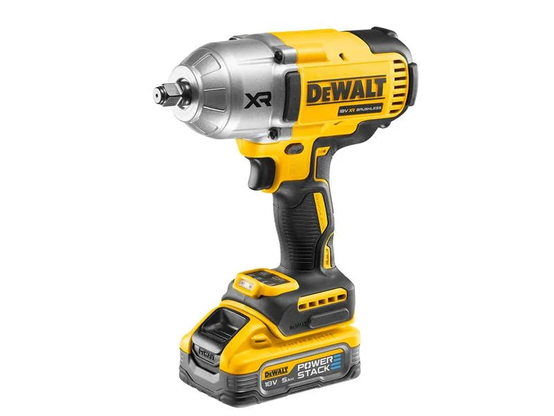 DEWALT Power Tools DCF900H2T POWERSTACK™ 1/2in Impact Wrench 18V 2 x 5.0Ah