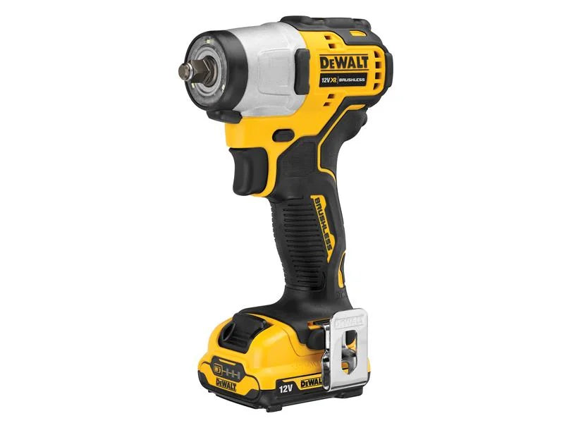 DEWALT Power Tools DCF902D2 XR Brushless Sub-Compact 3/8in Impact Wrench 12V 2 x