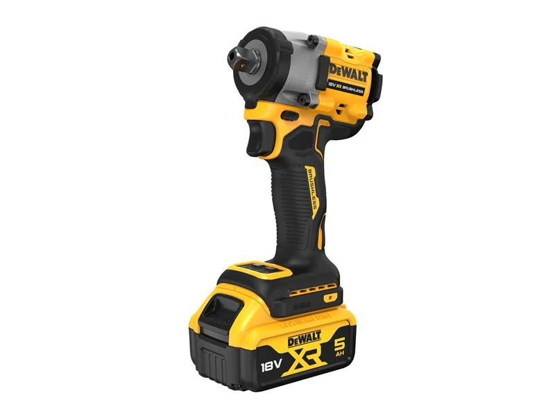 DEWALT Power Tools DCF922P2T XR BL 1/2in Impact Wrench 18V 2 x 5.0Ah Li-ion