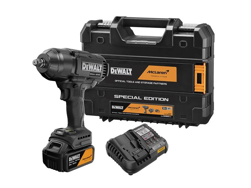 DEWALT Power Tools DCF99MP1T McLaren F1 High Torque Impact Wrench 18V 1 x 5.0Ah