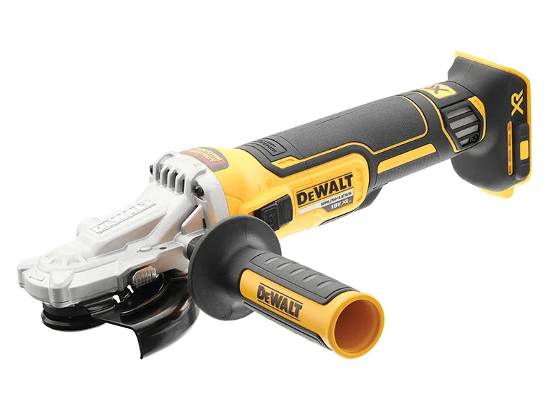 DEWALT Power Tools DCG405FN XR Brushless Flat Head Grinder 125mm 18V Bare Unit