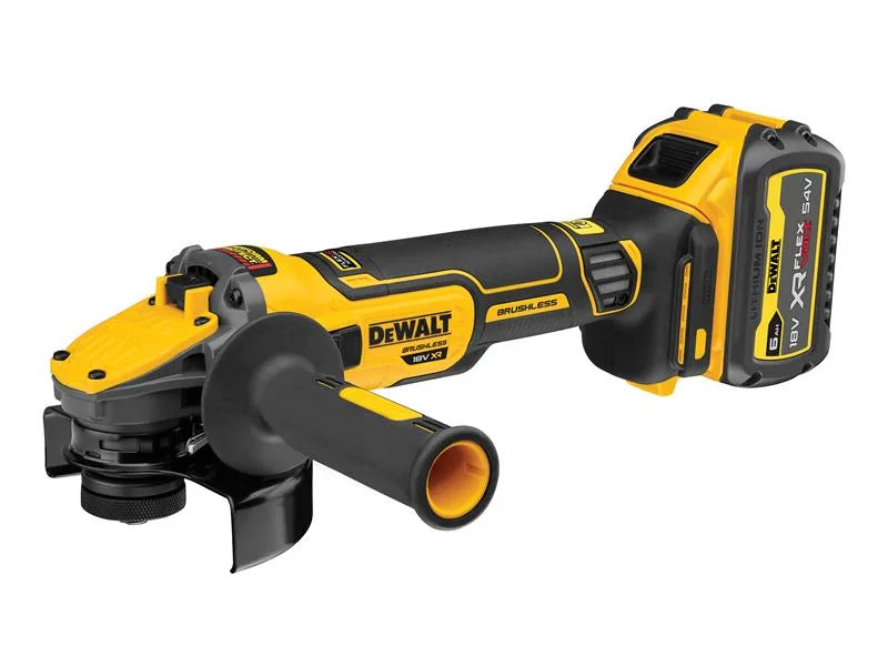 DEWALT Power Tools DCG409T1 XR Advantage Grinder 125mm 18V 1 x FlexVolt 6.0Ah