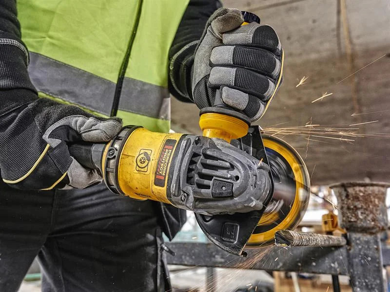 DEWALT Power Tools DCG418SHDX XR FlexVolt Detect Angle Grinder 125mm 54V 2 x