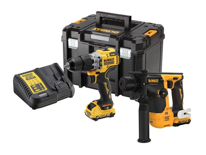 DEWALT Power Tools DCK2102L2T XR Brushless Twin Pack 12V 2 x 3.0Ah Li-ion