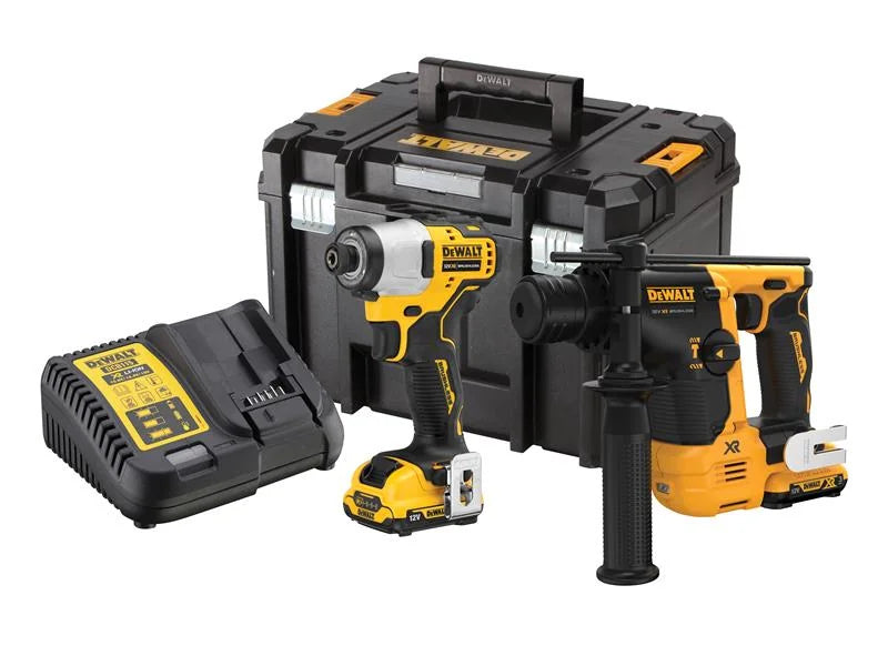 DEWALT Power Tools DCK2104L2T XR Brushless Twin Pack 12V 2 x 3.0Ah Li-ion