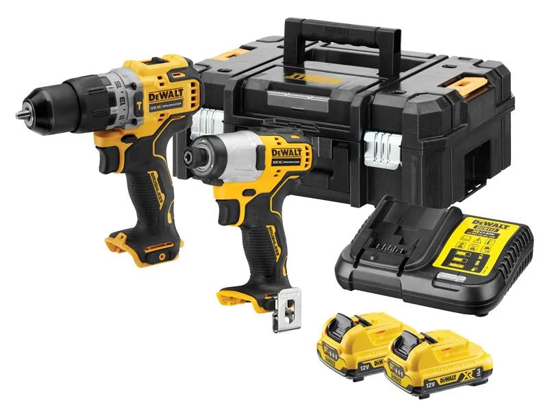 DEWALT Power Tools DCK2111L2T XR Brushless Sub-Compact Twin Pack 12V 2 x 3.0Ah