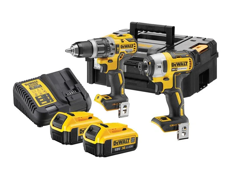 DEWALT Power Tools DCK266M2T TSTAK™ Twin Kit 2 x 4.0Ah Li-ion - DCK266M2T-GB