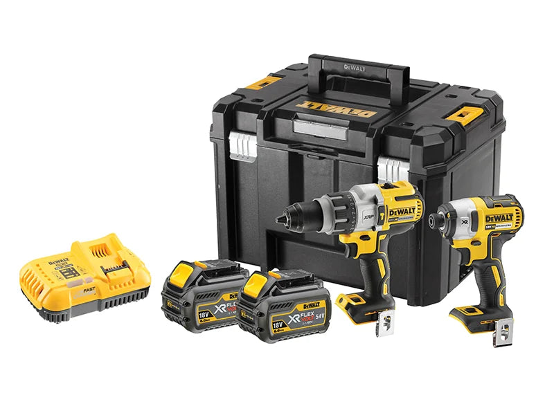 DEWALT Power Tools DCK276T2T FlexVolt XR Twin Pack 18V 2 x 18/54V 6.0/2.0Ah