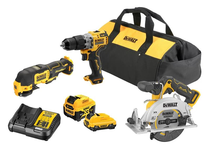 DEWALT Power Tools DCK318PD XR Brushless Kit 12V 1 x 2.0Ah & 1 x 5.0Ah Li-ion